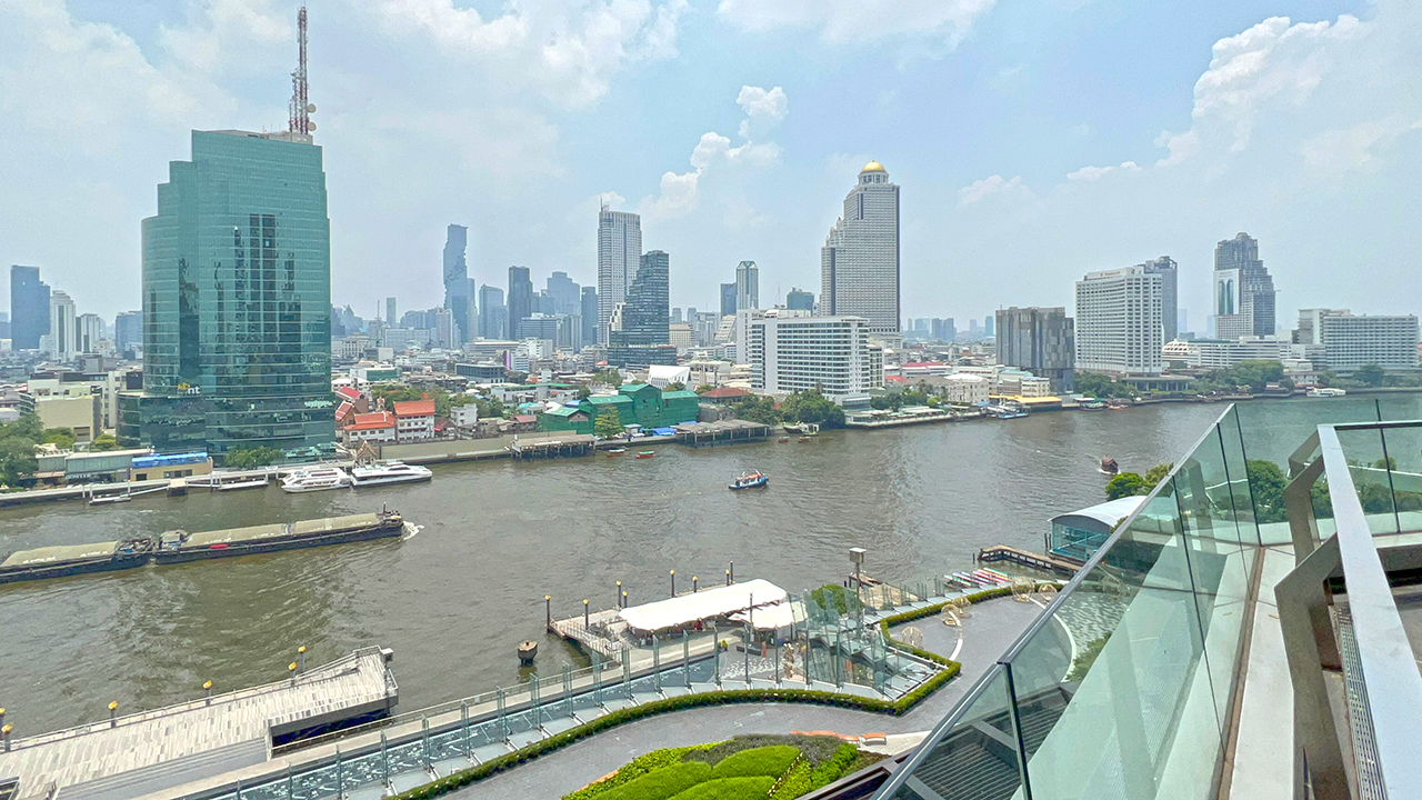 Icomsian Restaurant visit with rooftop views of Bangkok