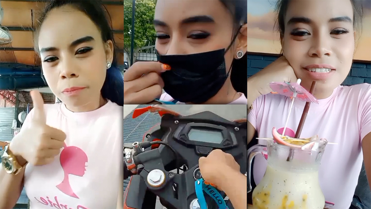 Collage of Thai Selfie Video clips