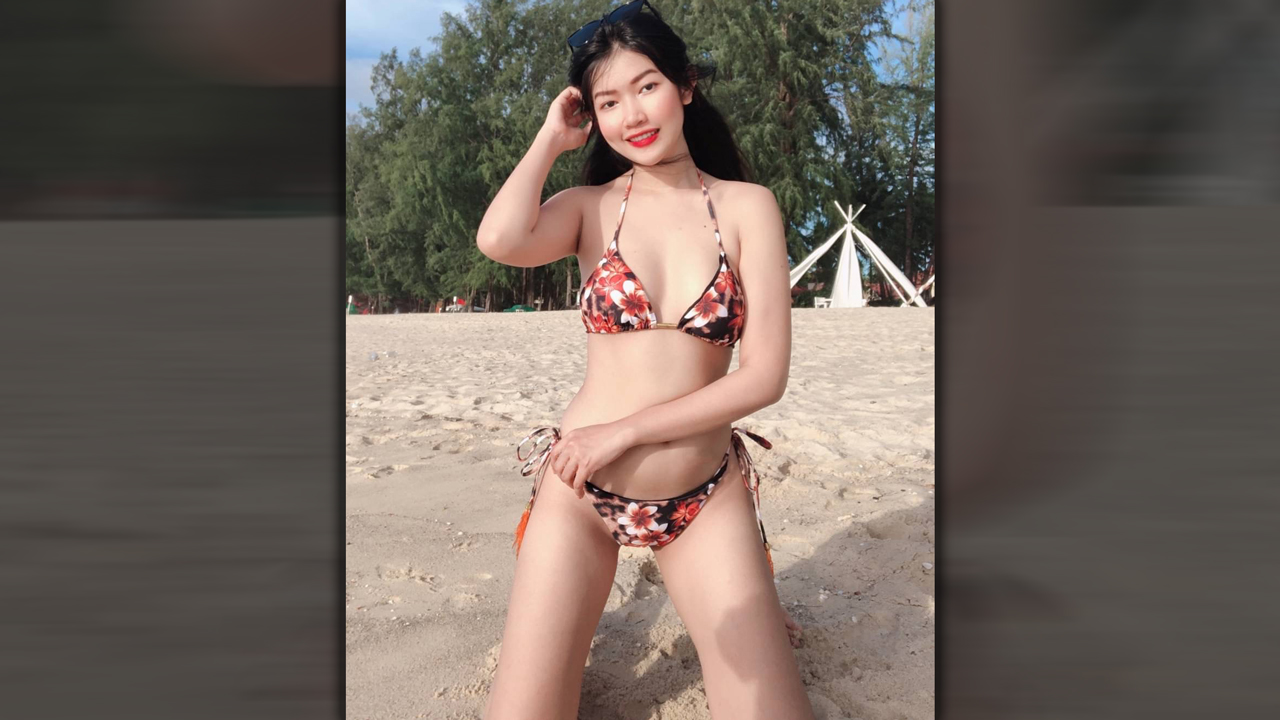 Jenny F models in bikini showing why I Want To Fuck Her