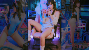 Jenny F Thai Girl Cosplay pics collage