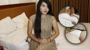 Asian Flashing Panties and ass groped on 1st date
