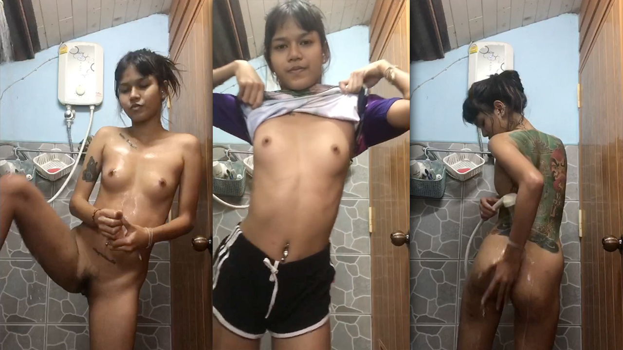 Teen Shower Video sent to me by 18yo Plai