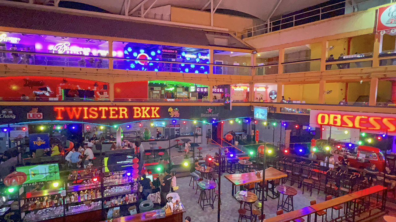 View inside of Sukhumvit Nana Plaza building