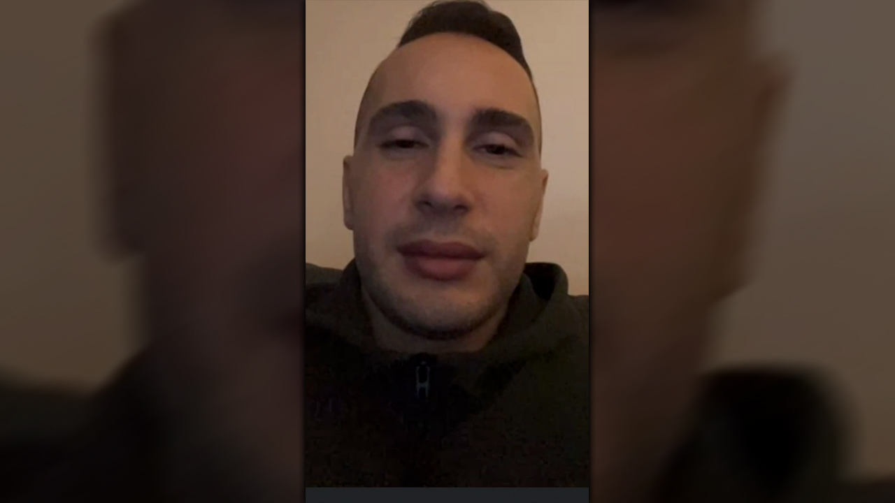 Raul Pornstar on Video call screenshot