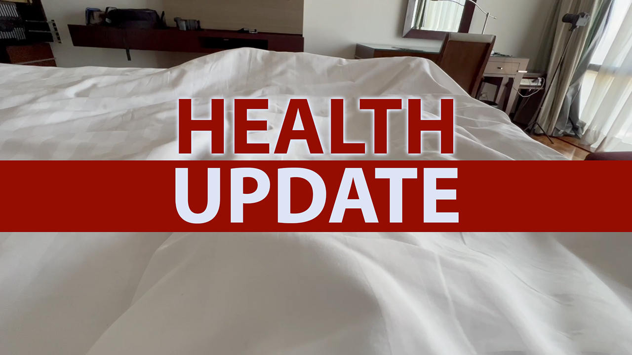 Laying in bed with a Health Update