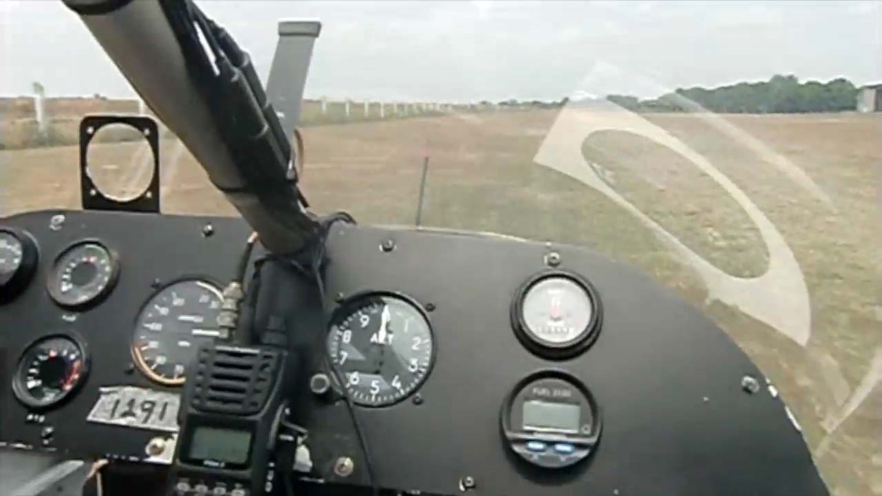 View from cockpit of Angeles City Flying Club airplane