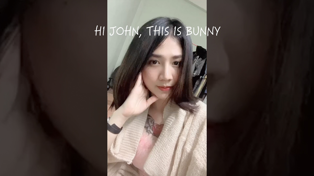Members Horny Asian Fiancee Benny poses in selfie video