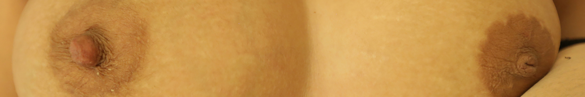 Fat Tit Asian shows both suckable nipples