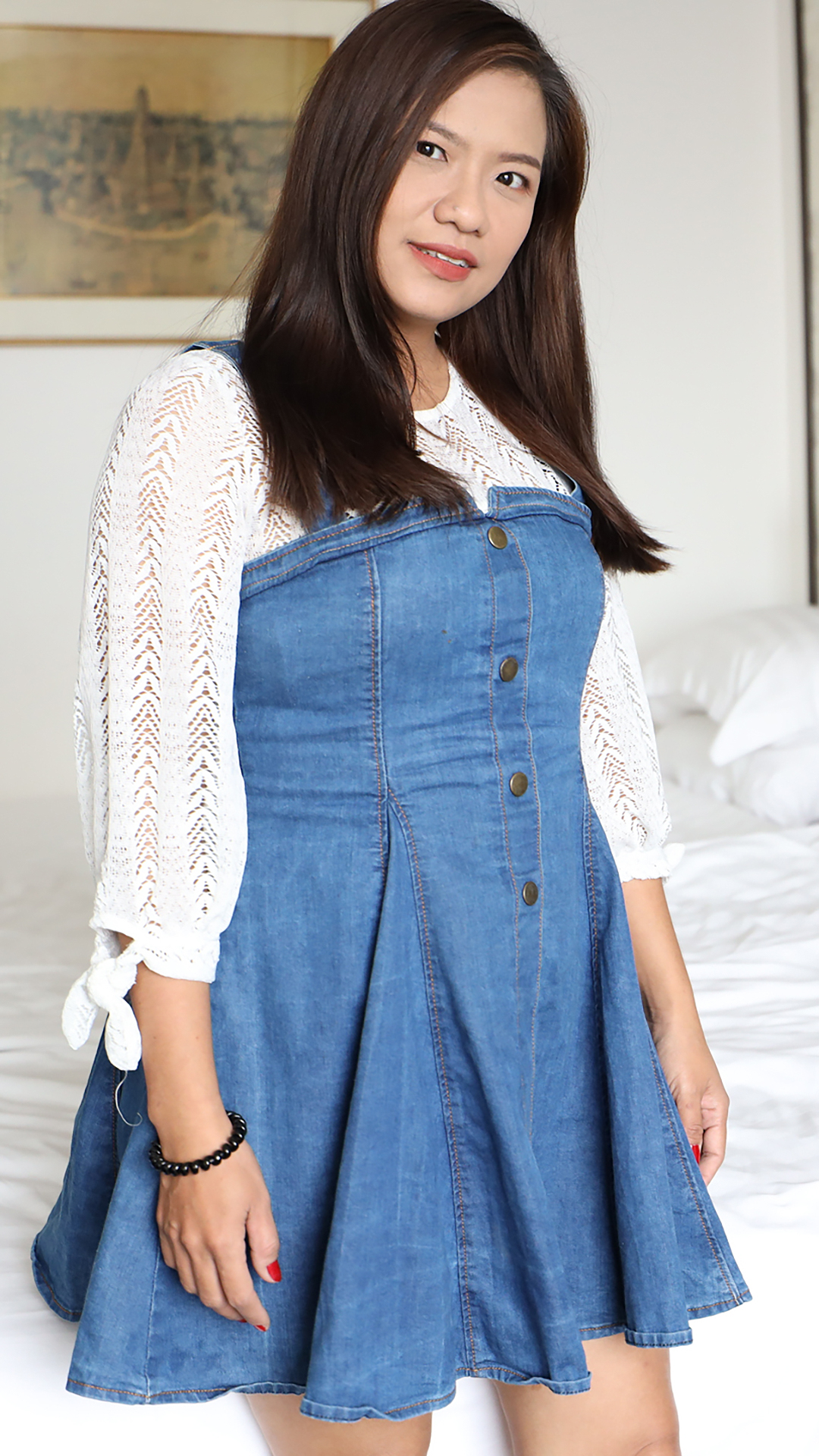 Asian Sex Diary Apple E models in denim dress