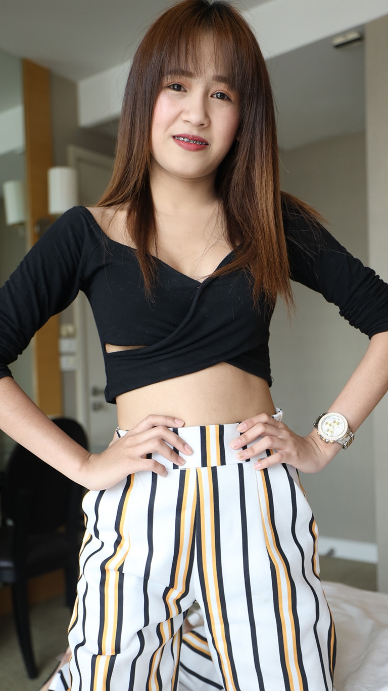 Asian Sex Diary Beauty standing firm with hands on hips