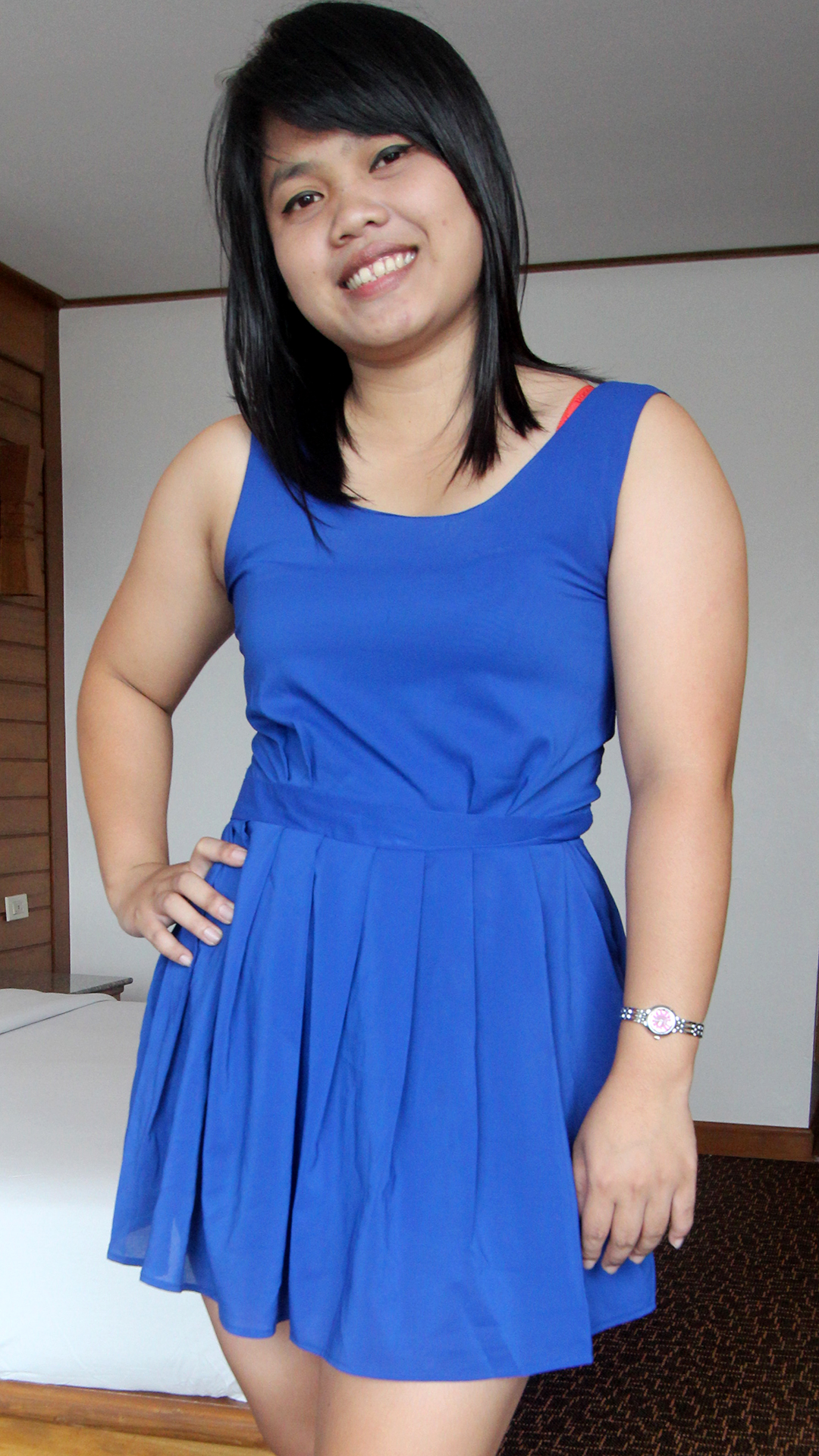 Chubby Asian Sex Diary Nun in pretty blue dress