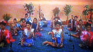 Musical performance on a THAI TV show