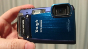 Photo of an old Olympus TG 820 camera