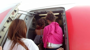 Boarding plane for Bangkok To Amsterdam